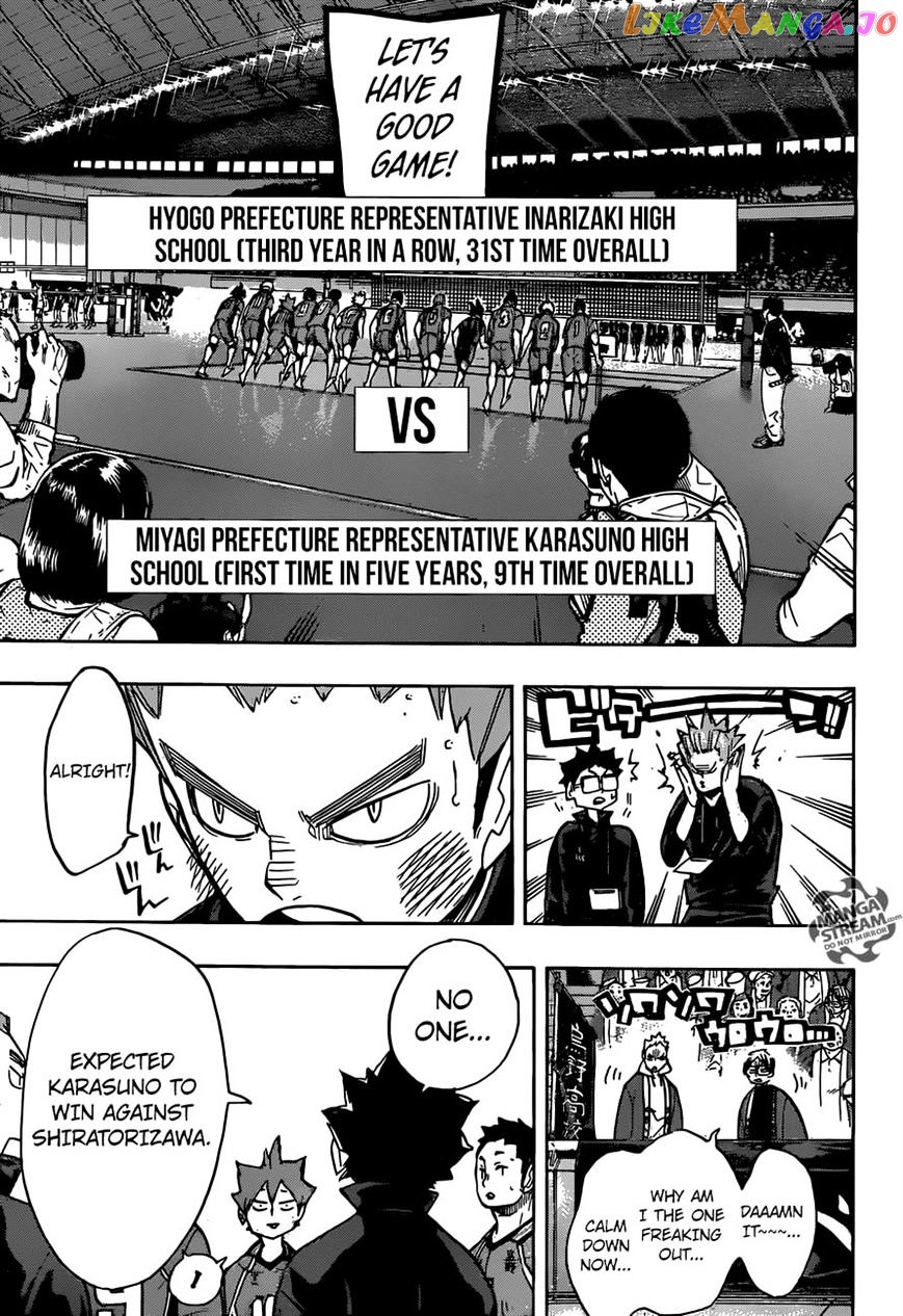 Haikyuu!!, Chapter 249 image 06